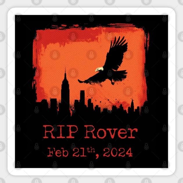 RIP Rover Magnet by WickedAngel